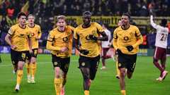 Guirassy scores twice as Dortmund cruise past 10-man Villarreal