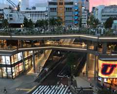 公園と商業施設が一体化した「ミヤシタパーク」