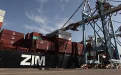 Illustrative: Zim shipping containers (Yaakov Naumi/Flash90) Illustrative: Zim shipping containers (Yaakov Naumi/Flash90)