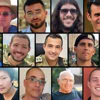The 13 deceased hostages whose bodies were still held in Gaza as of October 22, 2025: (Top row from left) Meny Godard, Ran Gvili, Sahar Baruch, Dror Or; (Second row) Joshua Mollel, Itay Chen, Asaf Hamami, Oz Daniel, Hadar Goldin; (Bottom row) Sudthisak Rinthalak, Lior Rudaeff, Amiram Cooper, Omer Neutra. (Collage by Times of Israel; Photos: Courtesy) The 13 deceased hostages whose bodies were still held in Gaza as of October 22, 2025: (Top row from left) Meny Godard, Ran Gvili, Sahar Baruch, Dror Or; (Second row) Joshua Mollel, Itay Chen, Asaf Hamami, Oz Daniel, Hadar Goldin; (Bottom row) Sudthisak Rinthalak, Lior Rudaeff, Amiram Cooper, Omer Neutra. (Collage by Times of Israel; Photos: Courtesy)