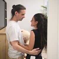 Released hostage Ariel Cunio and former hostage Arbel Yehoud reunited on October 13, 2025 (Courtesy Hostages Forum) Released hostage Ariel Cunio and former hostage Arbel Yehoud reunited on October 13, 2025 (Courtesy Hostages Forum)