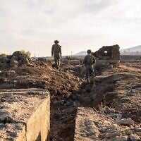 IDF reservists of the 55th Paratroopers Brigade operate in southern Syria, in an image published on November 21, 2025. (Israel Defense Forces) IDF reservists of the 55th Paratroopers Brigade operate in southern Syria, in an image published on November 21, 2025. (Israel Defense Forces)