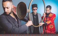 The Borochovs Band host Ravid Kahalani on November 10, 2025, at the annual Jerusalem International Oud Festival. (Courtesy, Ronen Goldman) The Borochovs Band host Ravid Kahalani on November 10, 2025, at the annual Jerusalem International Oud Festival. (Courtesy, Ronen Goldman)