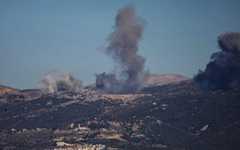 Illustrative: Smoke rises from the site of a series of Israeli airstrikes that targeted the outskirts of the southern Lebanese village of al-Katrani on December 18, 2025. (Rabih DAHER / AFP) Illustrative: Smoke rises from the site of a series of Israeli airstrikes that targeted the outskirts of the southern Lebanese village of al-Katrani on December 18, 2025. (Rabih DAHER / AFP)