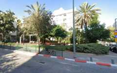 A playground by Tel Aviv's Kikar HaMedina which sits on a plot of land once purchased by Iran (Google Street View) A playground by Tel Aviv's Kikar HaMedina which sits on a plot of land once purchased by Iran (Google Street View)