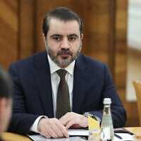 Syrian Minister of Foreign Affairs and Expatriates Asaad Al-Shaibani attends a meeting in Moscow on December 24, 2025. (Photo by Handout / RUSSIAN FOREIGN MINISTRY / AFP) Syrian Minister of Foreign Affairs and Expatriates Asaad Al-Shaibani attends a meeting in Moscow on December 24, 2025. (Photo by Handout / RUSSIAN FOREIGN MINISTRY / AFP)