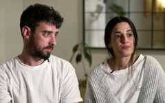 Released hostages Ariel Cunio (L) and Arbel Yehoud speak in an interview with Channel 12 news broadcast on February 13, 2026 (Screencapture) Released hostages Ariel Cunio (L) and Arbel Yehoud speak in an interview with Channel 12 news broadcast on February 13, 2026 (Screencapture)