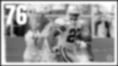 No player in team history carried his team the way Emmitt Smith did. For the entire 1990's decade and beyond, Smith racked up a team-record 76 games of 100 yards rushing or more. And when that happened, the Cowboys definitely had their success, owning a record of 57-19 when Emmitt hit the 100-yard mark. To compare, Ezekiel Elliott has 30 100-yard games with the Cowboys winning 26 of those contests.