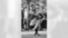 New York Giants running back Saquon Barkley runs against the New England Patriots during an NFL preseason football game at Gillette Stadium, Thursday, Aug. 11, 2022 in Foxborough, Mass. (Winslow Townson/AP Images for Panini)