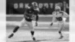 New York Giants running back Saquon Barkley (26) runs the ball against Dallas Cowboys cornerback Jourdan Lewis (26) of an NFL football game, Sunday, Dec. 19, 2021, in East Rutherford, N.J. (AP Photo/Seth Wenig)