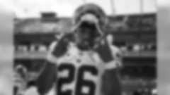 New York Giants RB Saquon Barkley (26) during a regular season week 3 game against the Tampa Bay Buccaneers at Raymond James in Tampa, FL.