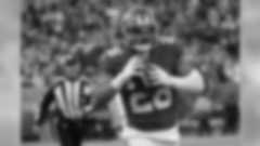 New York Giants running back Saquon Barkley (26) runs the ball into the end zone for a touchdown against the Miami Dolphins during the third quarter of an NFL football game, Sunday, Dec. 15, 2019, in East Rutherford, N.J. (AP Photo/Seth Wenig)