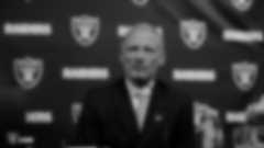 General Manager Mike Mayock addresses the media at the Oakland Raiders Practice Facility in Alameda, Calif.