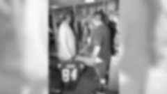 Wide receiver Antonio Brown arrives at the Oakland Raiders Practice Facility in Alameda, Calif.