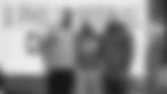 Kids from the Philadelphia Children’s Alliance and their families got to celebrate the holidays with some Eagles legends.