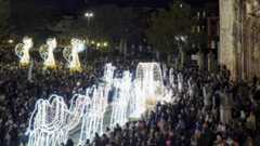 Más de 3 millones de luces led encienden el Valladolid más histórico por Navidad
