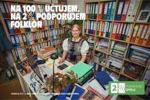 Stopercentná pomoc vďaka 2%. Iniciatíva 2% Pomáhame spolu štartuje novú kampaň.