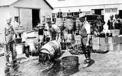 1932 - Sheriff Jernigan destroys contraband liquor.jpeg