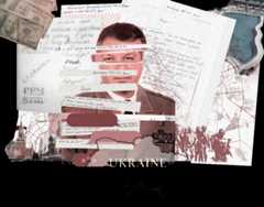 Stylized representation of elements important in the Redut story.