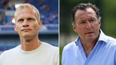 Karel Geraerts und Marc Wilmots