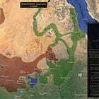 Map of the Areas of Control in Sudan