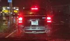 カイエンターボのテールライトとハイマウントストップランプ