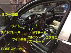 各種設定ボタンの説明