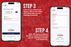 How to Transfer Tickets Step 2