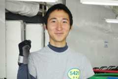 地元で気合十分の原田朱理