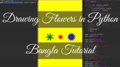 Drawing Flowers in Python