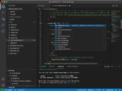 VS Code in action
