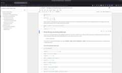a screenshot of the table of contents