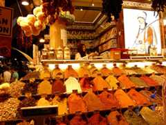 Spices of the Egyptian Cuisine.