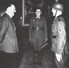 Military Ranks 6 Hitler awards the Knight's Cross