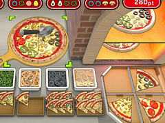 「焼け!ピザマスター」本日配信。ピザ生地を広げ,注文通りにトッピングして焼きまくる。焦がさずに完璧なピザを作り続けろ