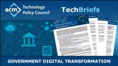 TechBrief on Government Digital Transformation