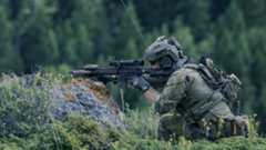 Special Reconnaissance specialist with rifle