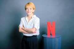 Netflixと専属契約を結んでいるテレビ・映画プロデューサーの磯山晶さん=同社提供