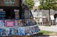 Newspaper kiosk Montenegro © Shutterstock