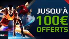 Bonus Netbet : premier pari remboursé jusqu’à 50 €, cashback 10 % sur mises sportives, bonus en freebets.