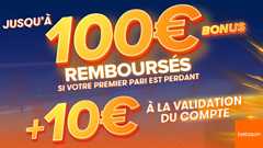 Bonus Betsson 2025 avec 10 € offerts sans dépôt et premier pari remboursé jusqu’à 100 €.