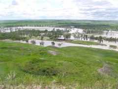 Flooding on Cheyenne River Reservation May 2008