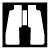 Iconograph of binoculars