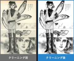 適切なクリーニングと画像調整