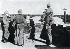 German Marines at Tsing Tao: Battle of Coronel on 1st November 1914 in the First World War