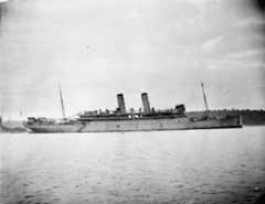 Rear Admiral Sir Christopher Cradock’s armed merchant cruiser HMS Otranto