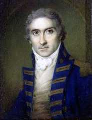 Captain Riou who led the attack on the Trekroner Fortress and was killed at the Battle of Copenhagen on 2nd April 1801 in the Napoleonic Wars