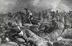The attack on the Boer lines on 25th November 1899: Siege of Kimberley, 14th October 1899 to 15th February 1900 during the Great Boer War