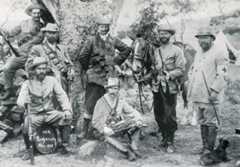 German volunteers in the Boer army: Siege of Ladysmith, 2nd November 1899 to 27th February 1900 in the Great Boer War