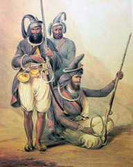 Akali Sikhs: Battle of Ferozeshah on 22nd December 1845 during the First Sikh War